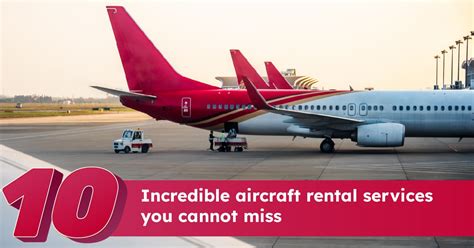 Aircraft rental service